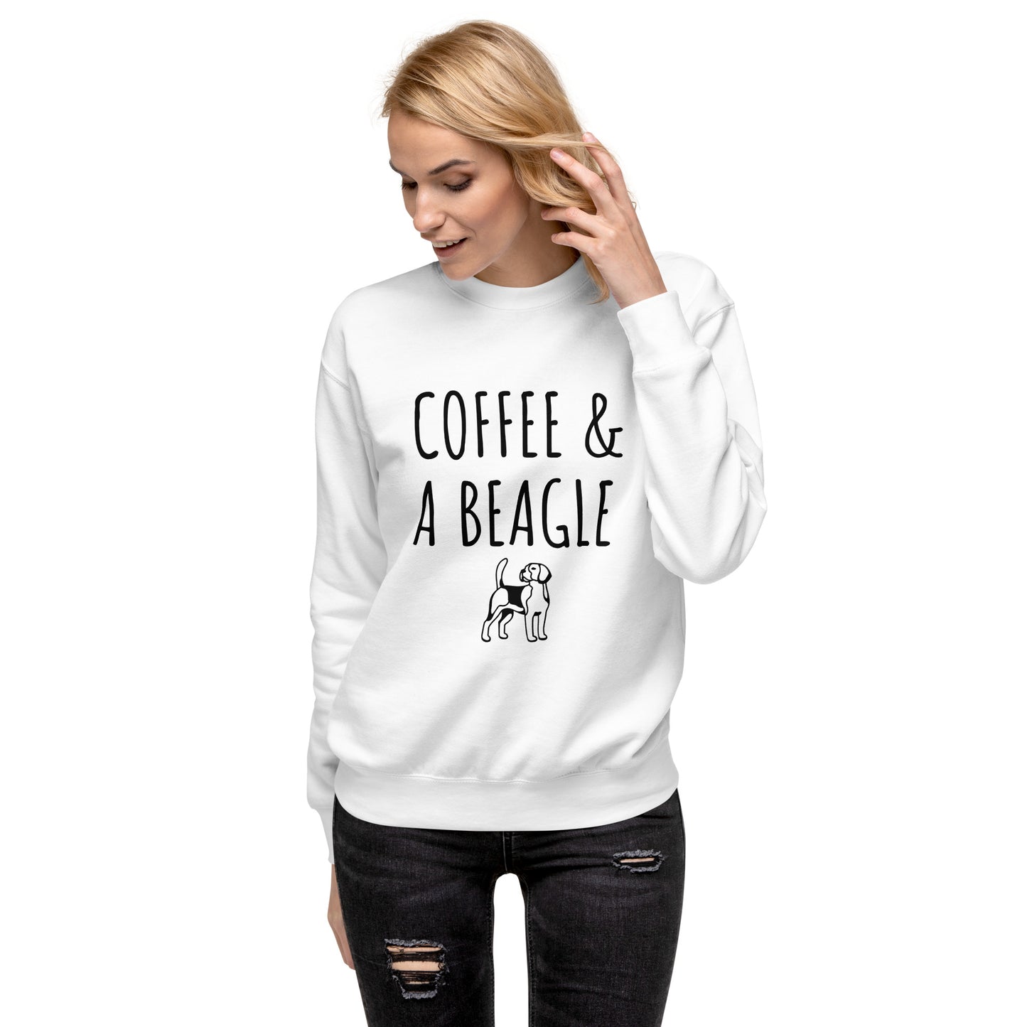 Coffee and a Beagle - Sweatshirt