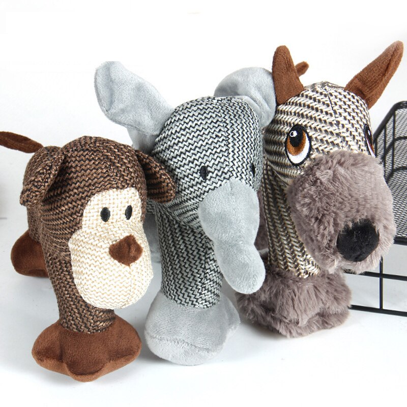 Squeaky Animal Chew Dog Toys - Dog toy - Free Shipping - Durable