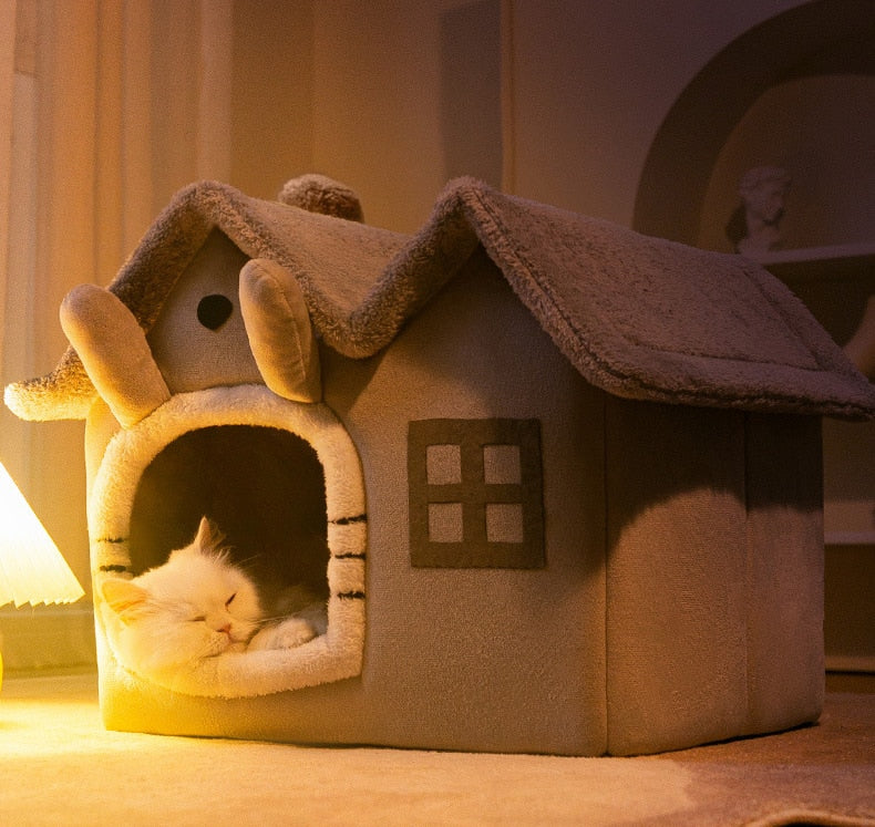 Best selling cat house bed - Dog house - Free Shipping - Pet Cabin - Cat House - Small dog bed - Cat bed