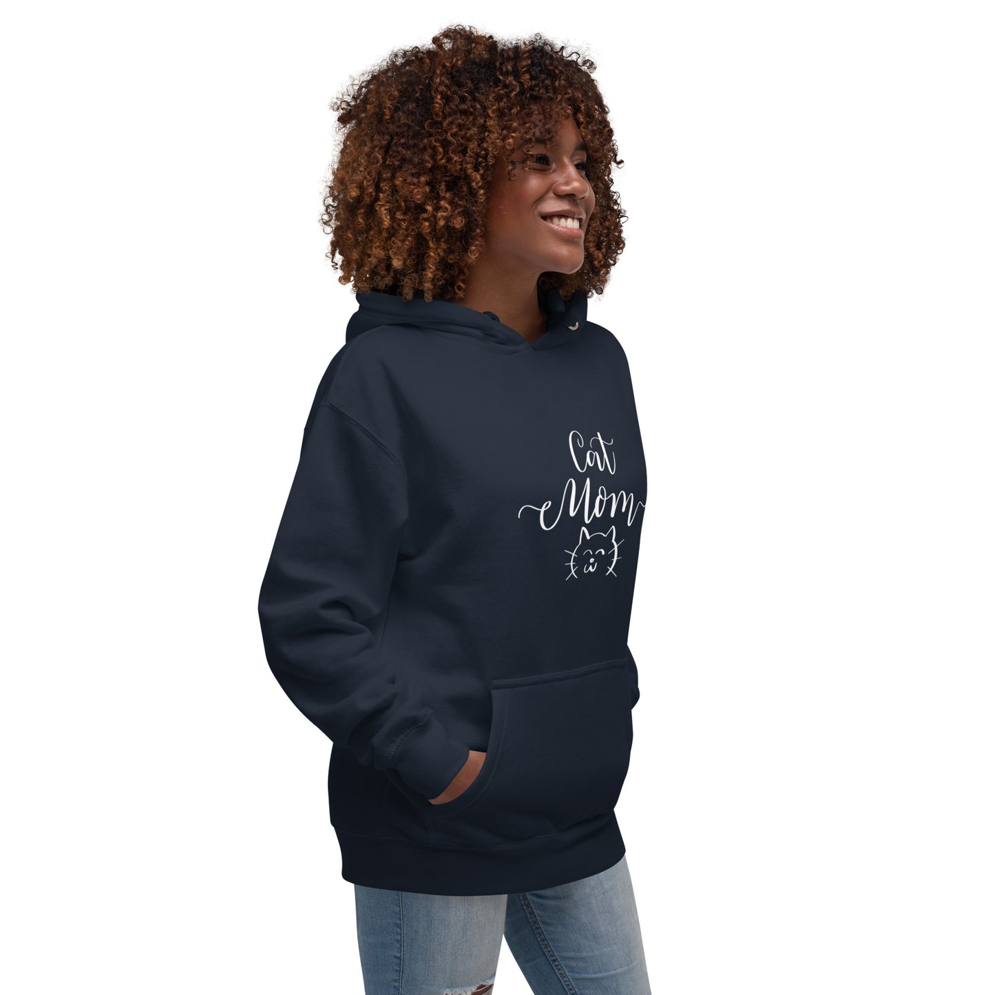 Cat Mom & Kitty Face - Hoodie