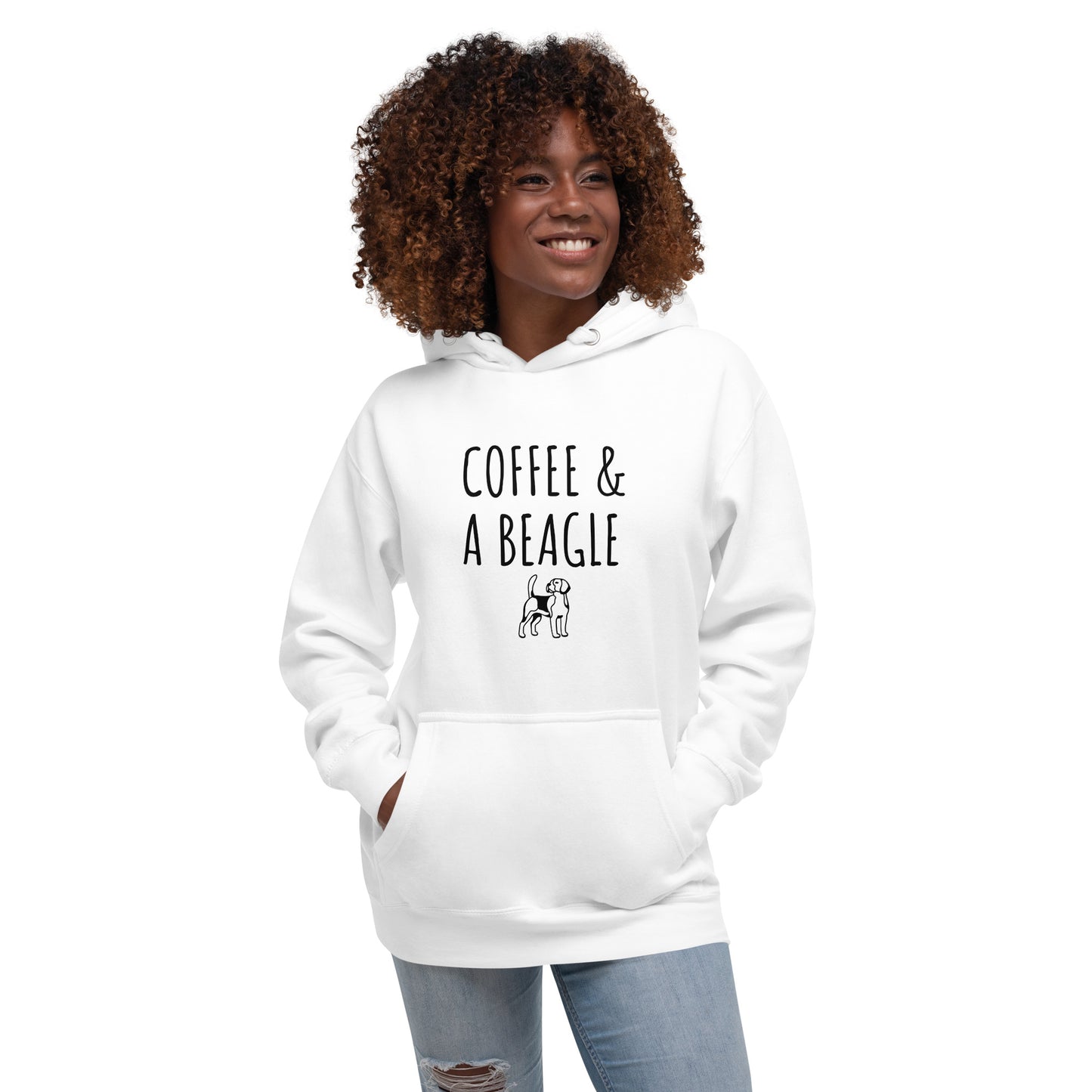 Coffee & a Beagle - Hoodie