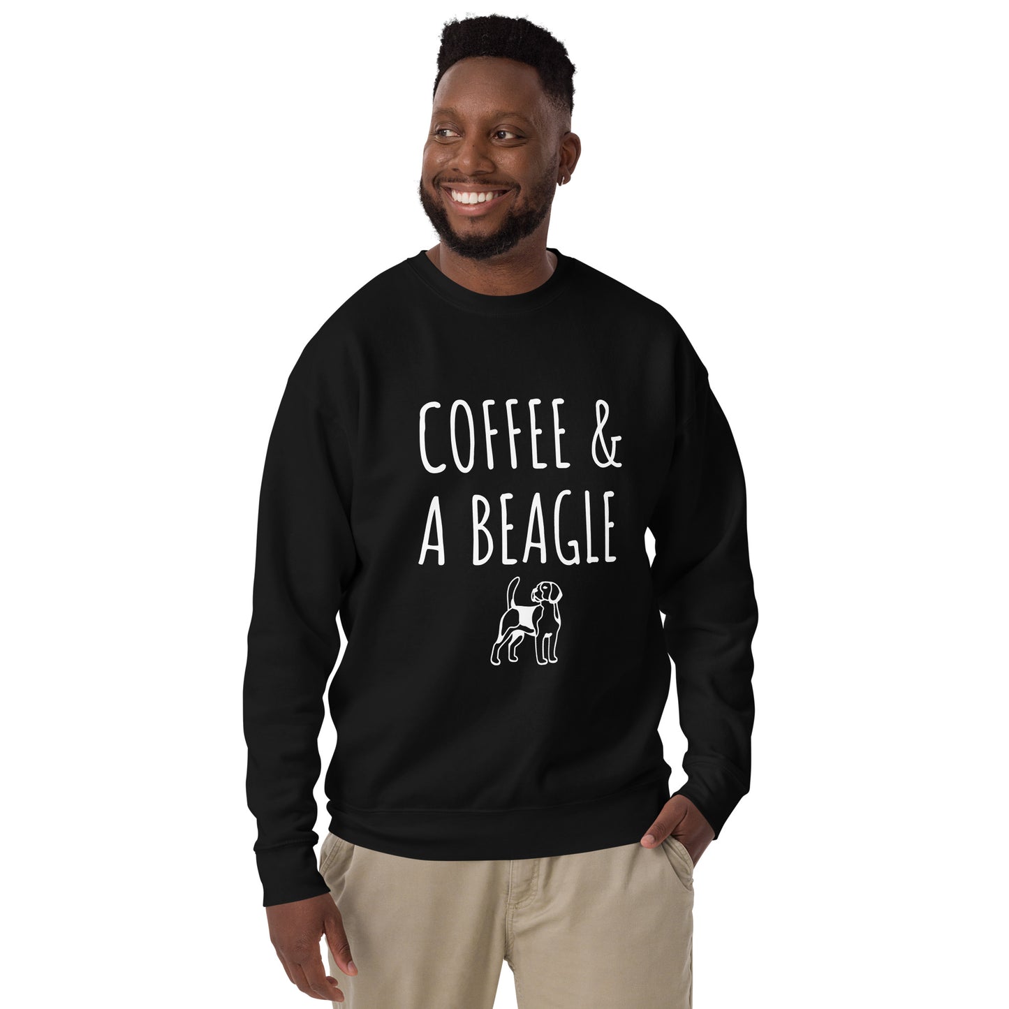 Coffee and a Beagle - Sweatshirt