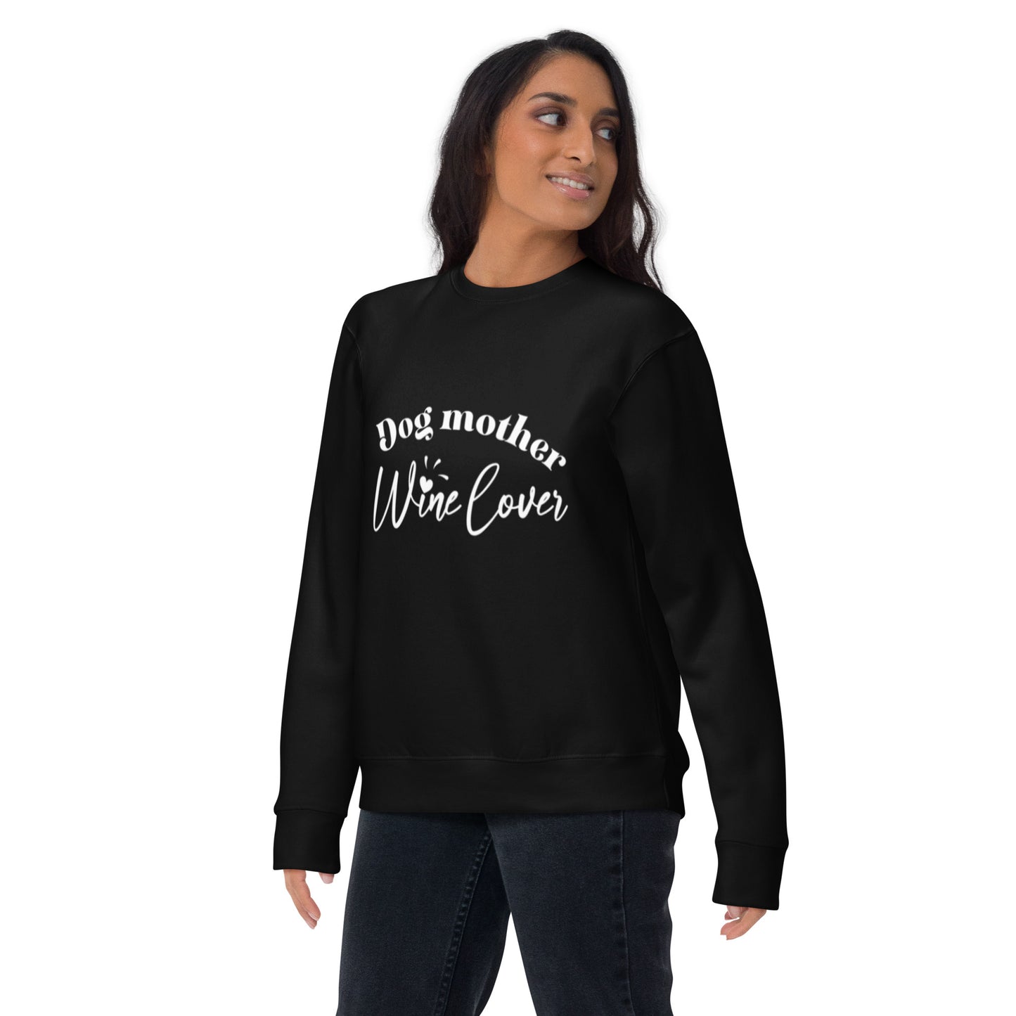 Dog Mother Wine Lover - Sweatshirt