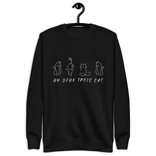 Un Deux Trois Cat - Sweatshirt