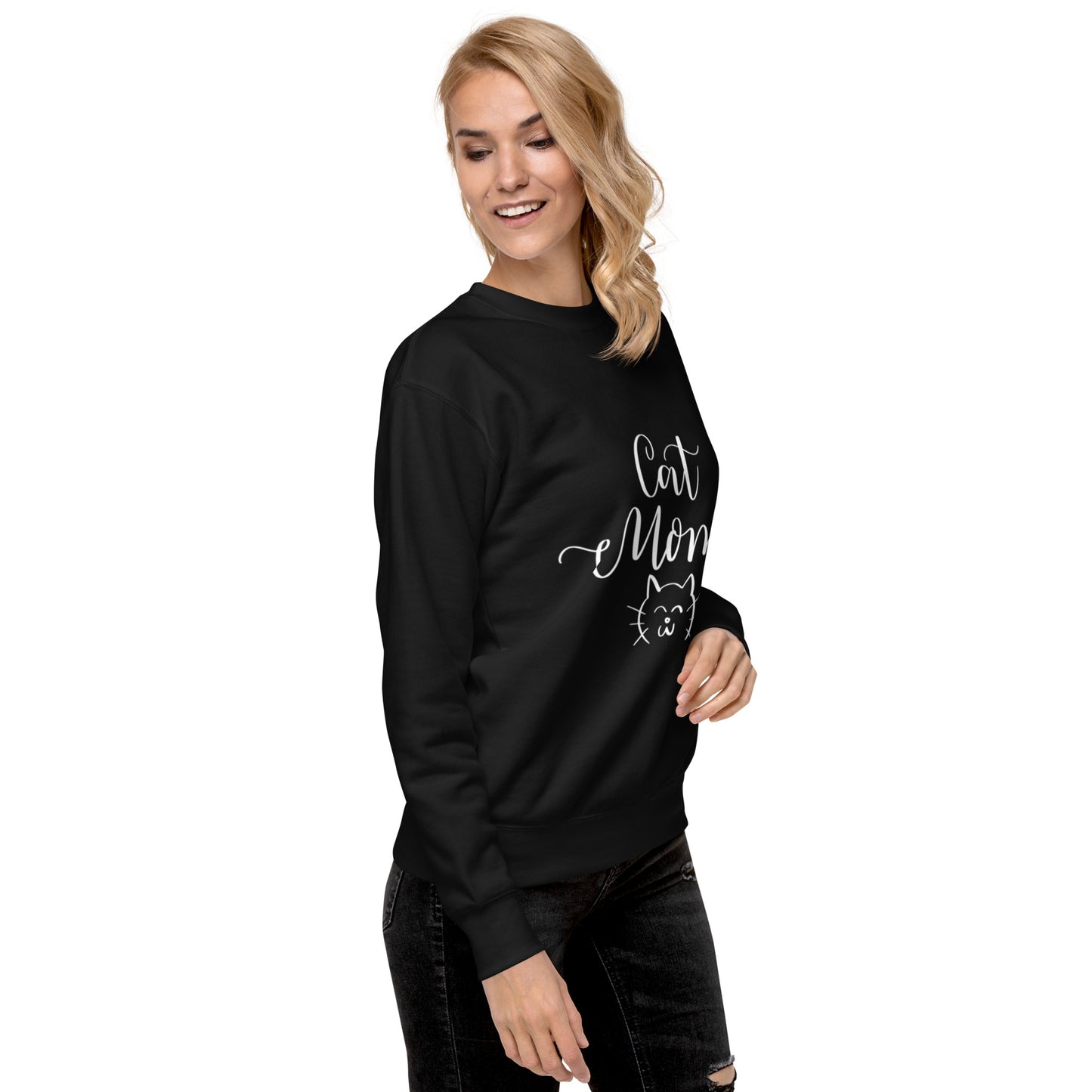 Cat Mom & Kitty Face - Sweatshirt