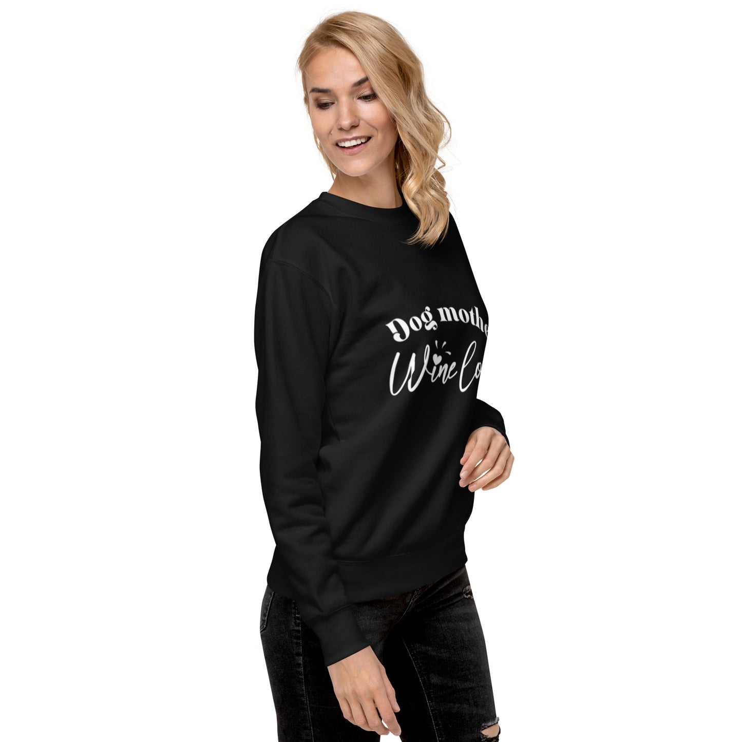 Dog Mother Wine Lover - Sweatshirt