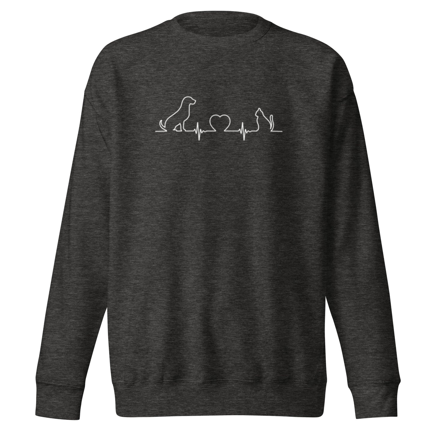 Heartbeat Dog & Cat - Sweatshirt