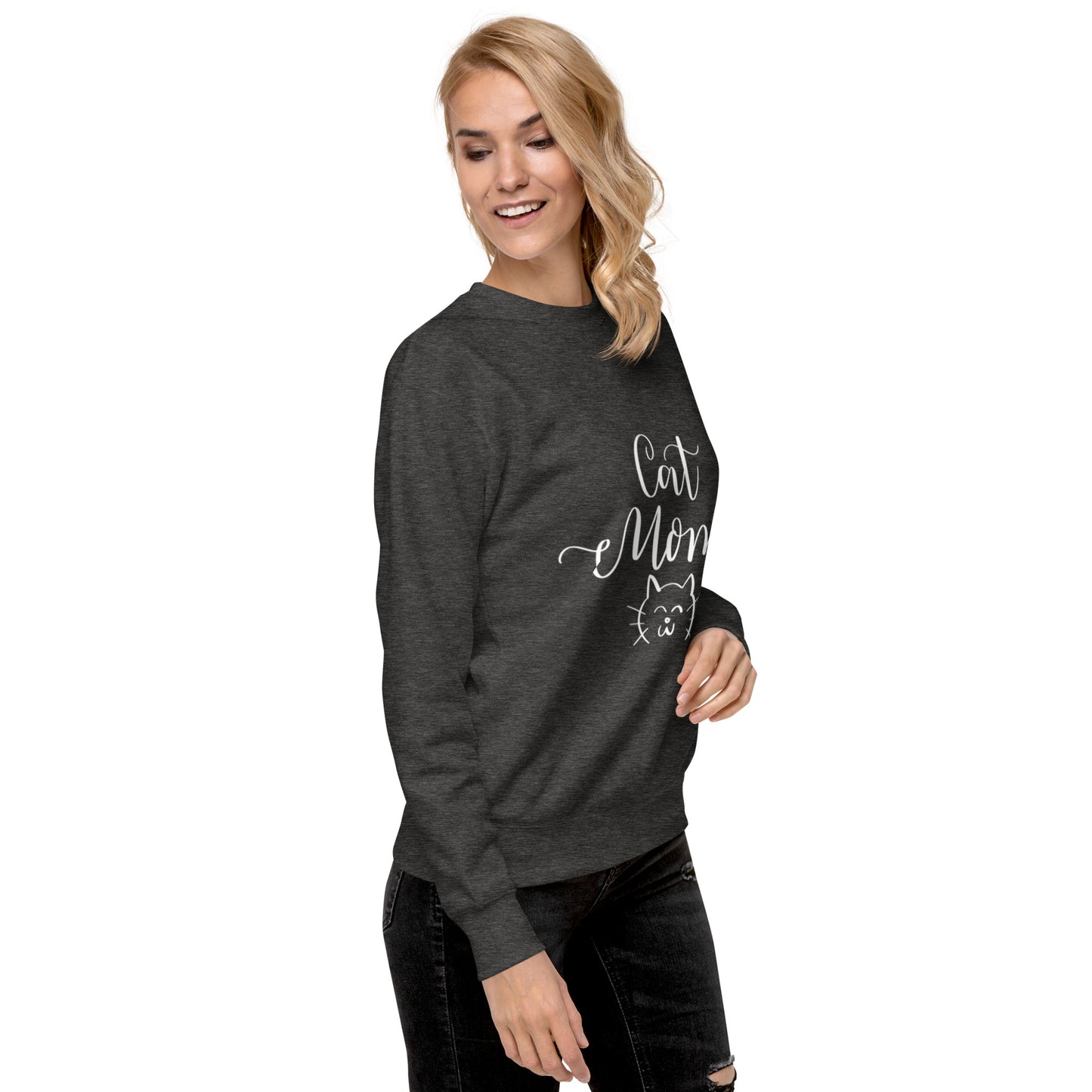 Cat Mom & Kitty Face - Sweatshirt