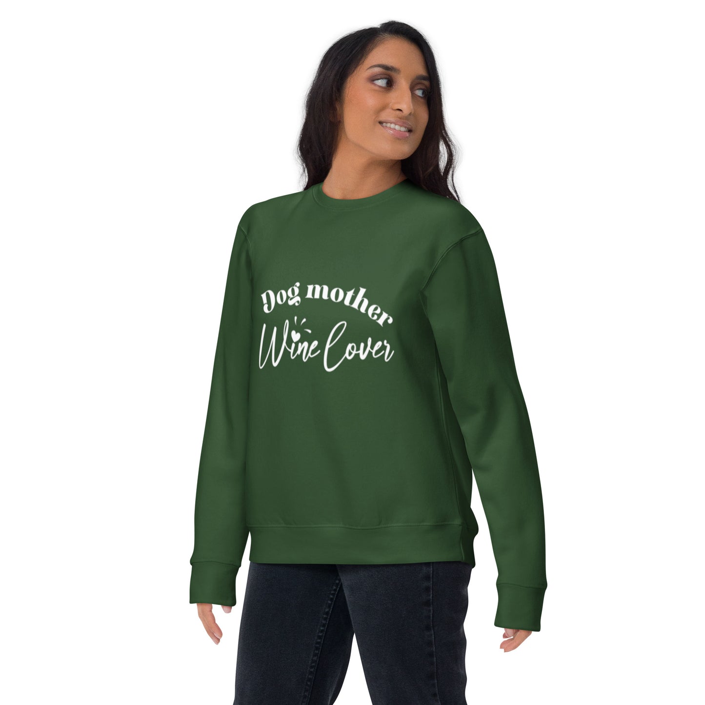 Dog Mother Wine Lover - Sweatshirt