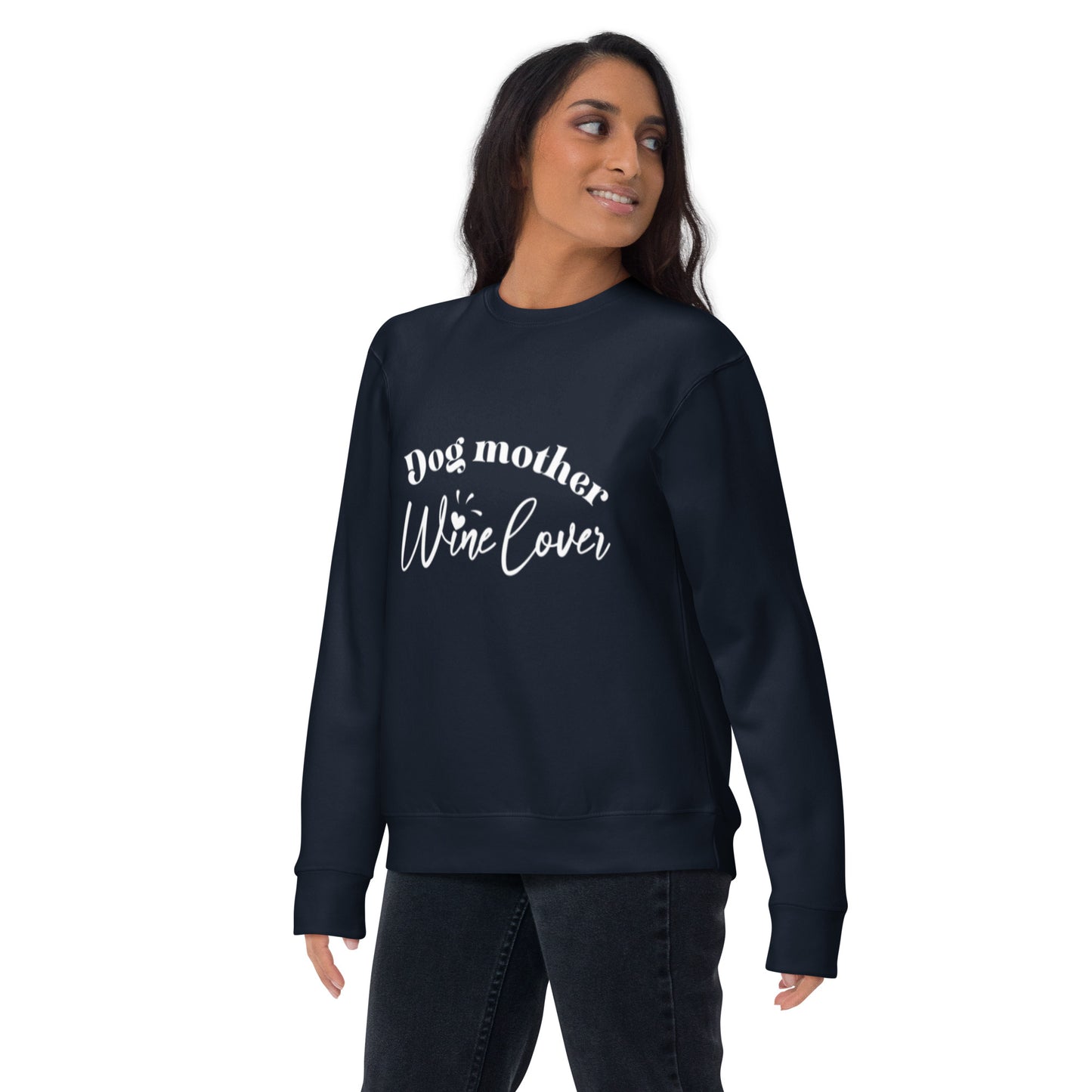 Dog Mother Wine Lover - Sweatshirt