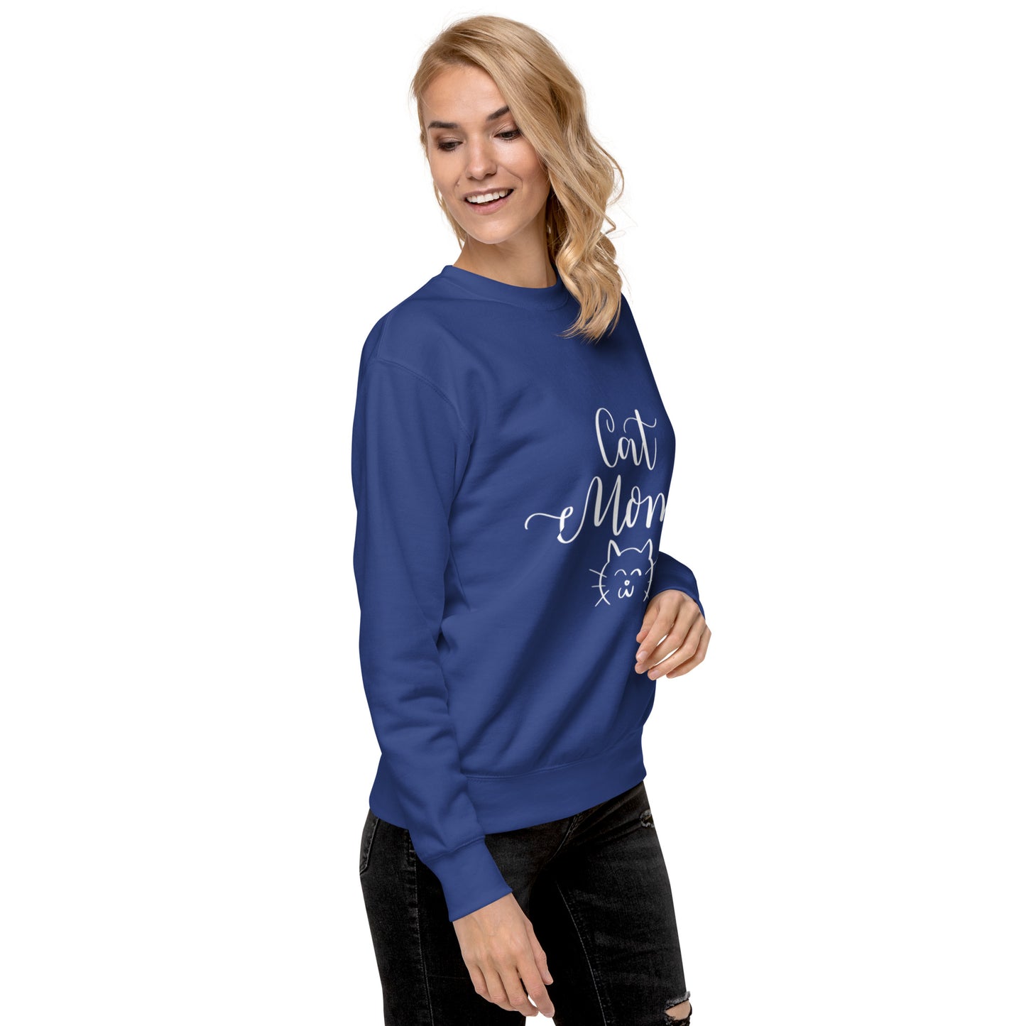 Cat Mom & Kitty Face - Sweatshirt