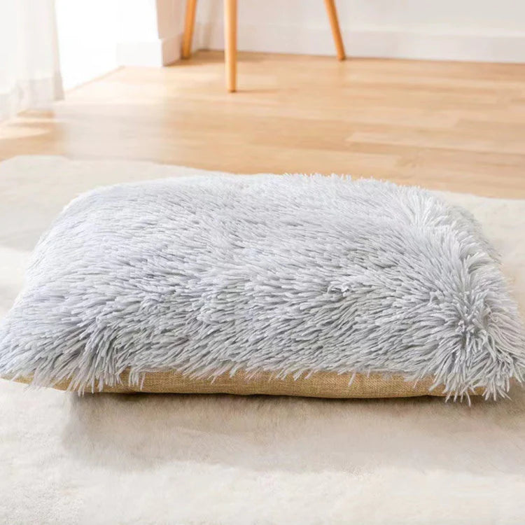 Soft cozy plush cushion - cat house - small dog house - Free Shipping - cat bed - dog bed